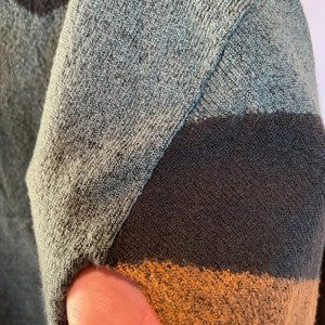 Prana Santa Anna Sweater Peacock Size L 